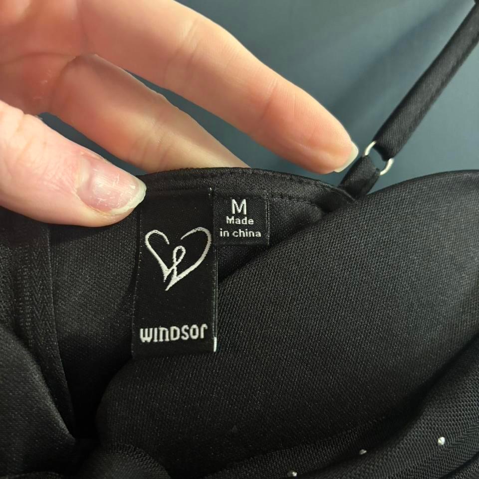 Windsor Black Pearl Embellished Dress Eb42 3