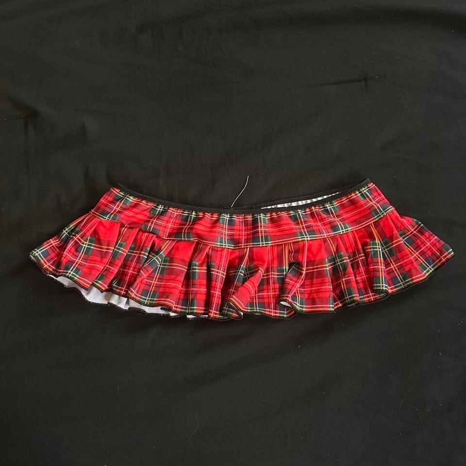Sexy Tartan Micro Mini Skirt 67c5 3