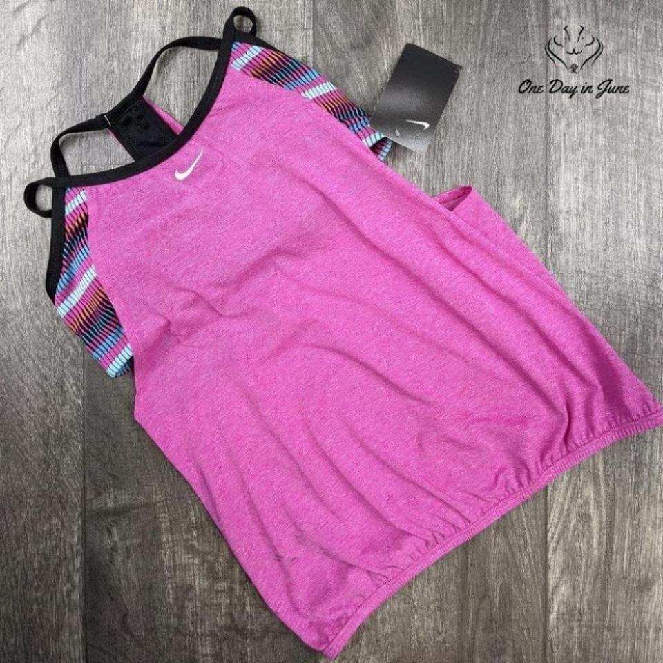 Nike Double Up Tankini Top A80e