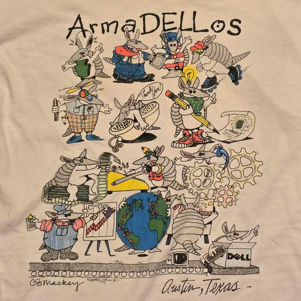 Mens Xl 80s Armadellos Dell 2656 3