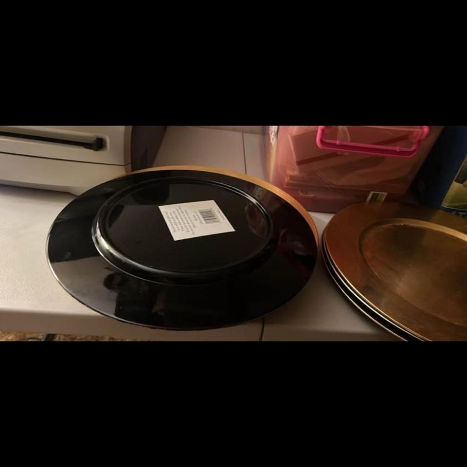 Set Of 4 Gold And