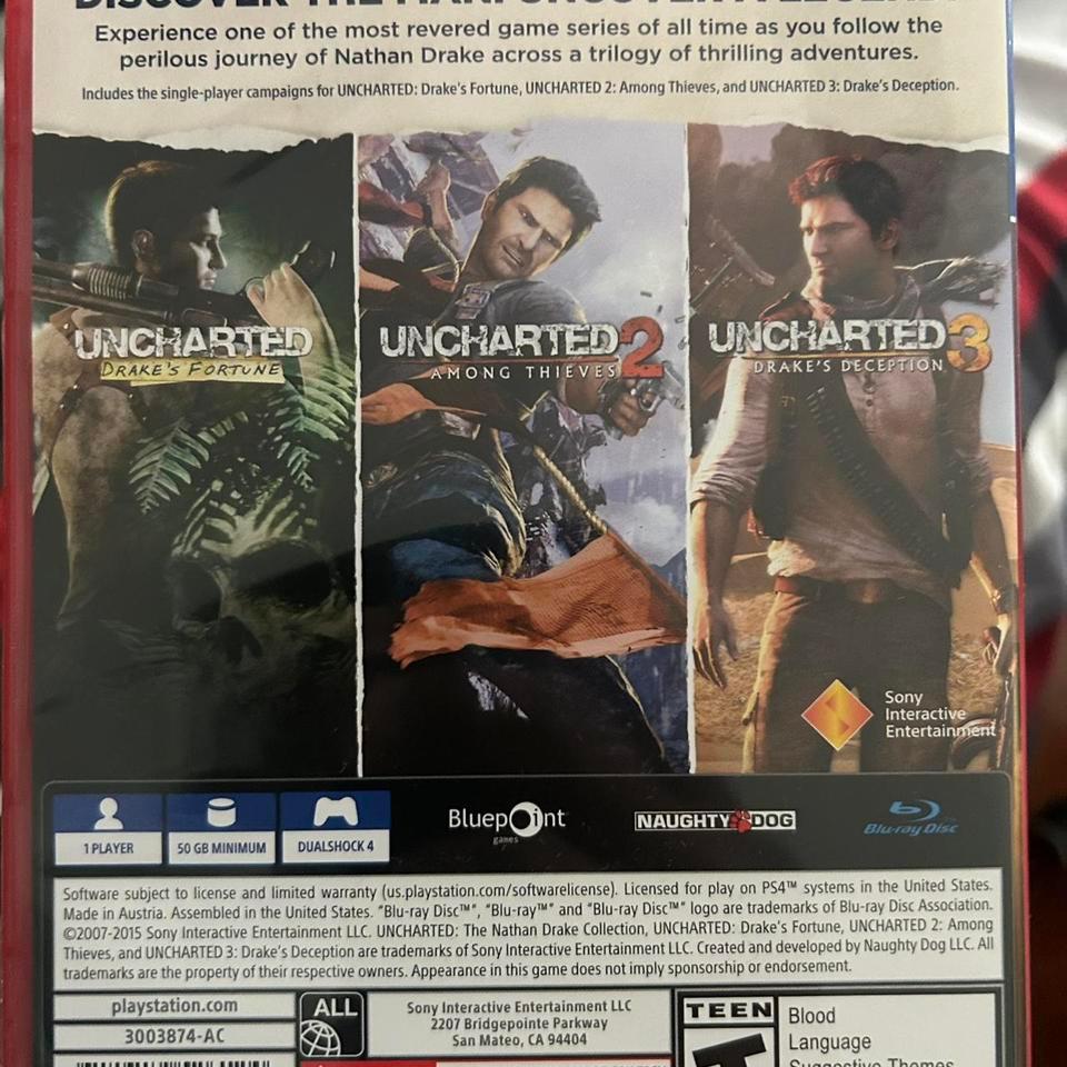Uncharted Nathan Drake Collection Ps4ps5 2
