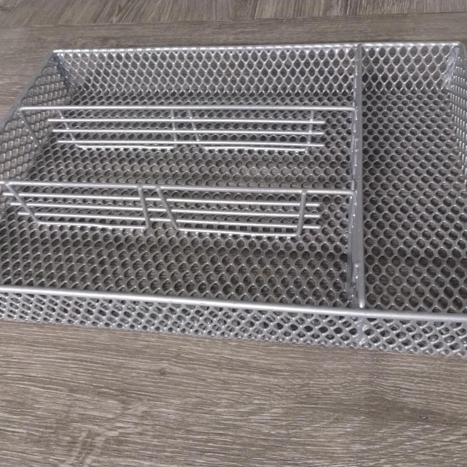 Metal Mesh Silverware Tray Nothing E6d7 3