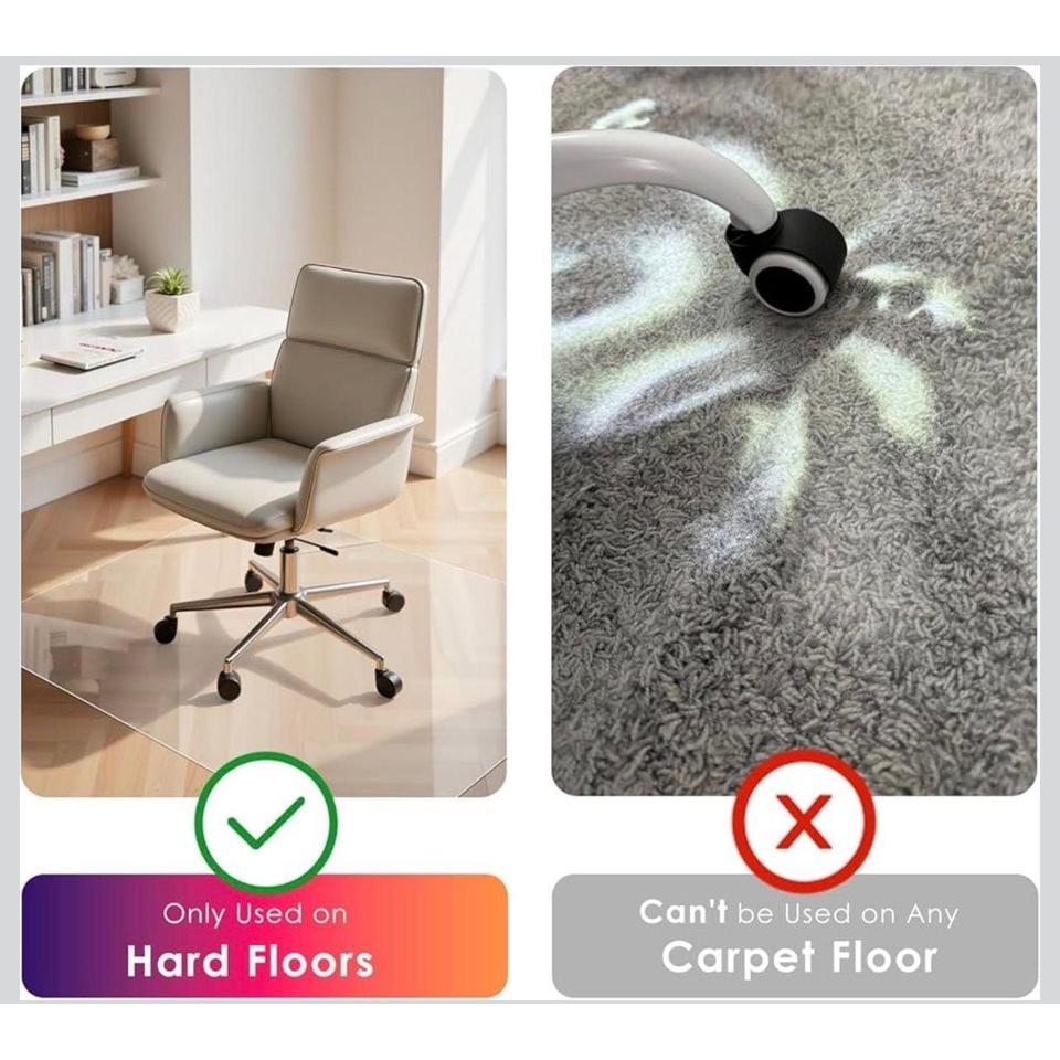 Kuyal Clear Office Chair Mat 7a7f 3