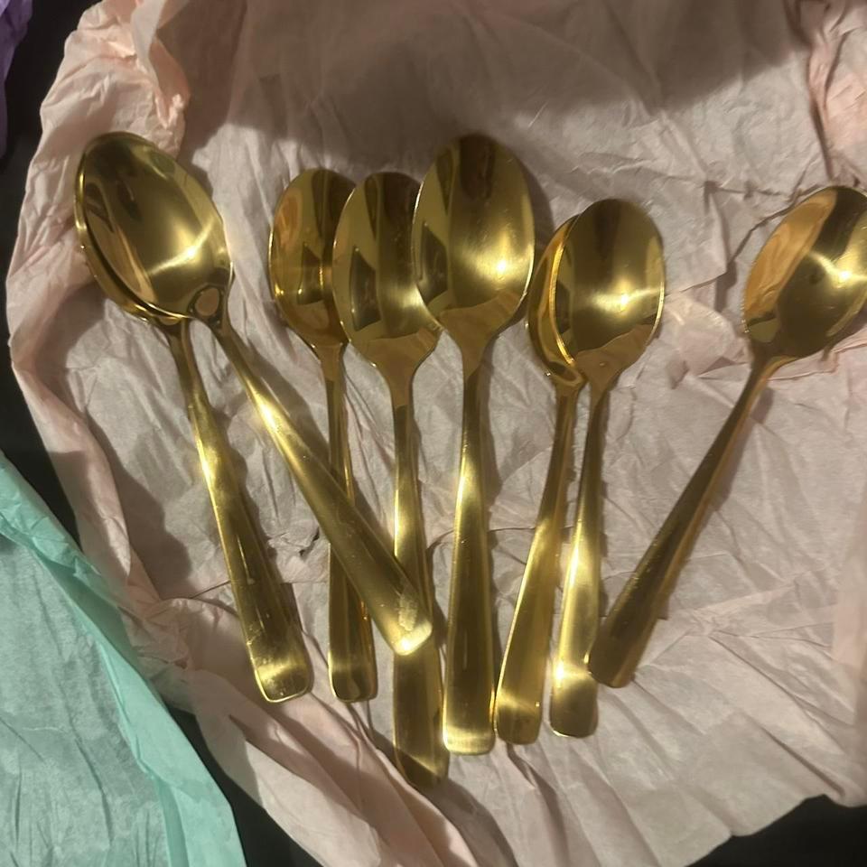 Gold Cutlery Set Cleaned And E796 2