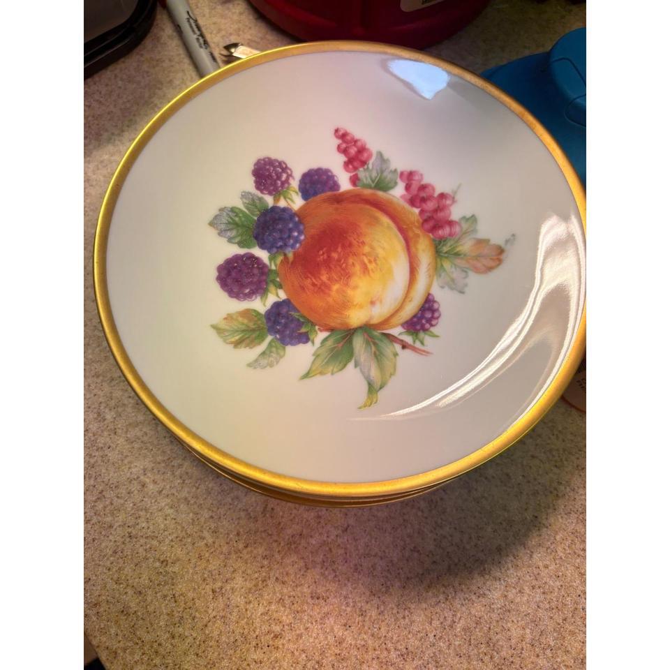 Schonwald Germany Fruit Porcelain Dessert D23f 6