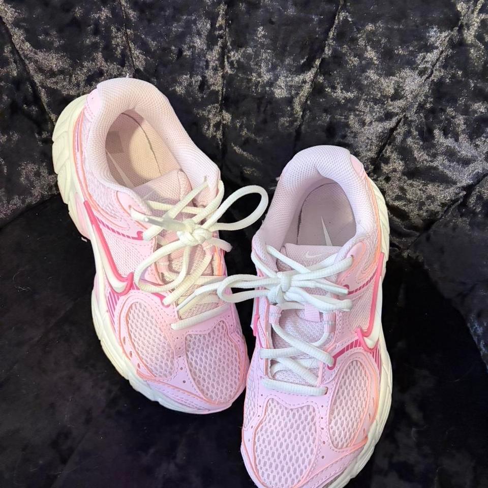 Pink White Running Shoes 97ad 3