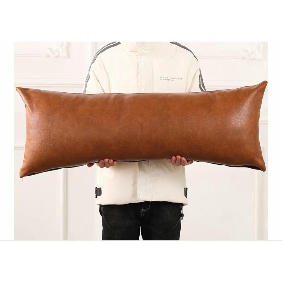 New Brown Lumbar Throw Pillow 22cc