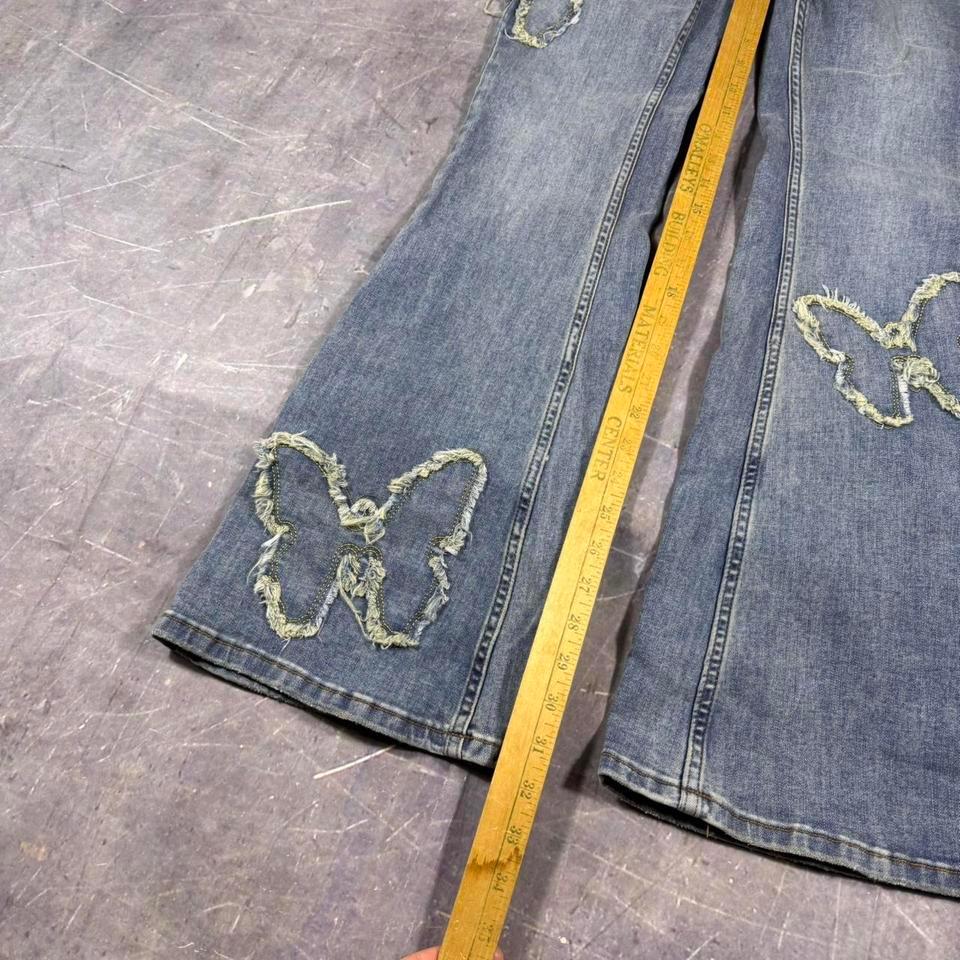 Hot Topic Y2k Flared Denim 60da 4