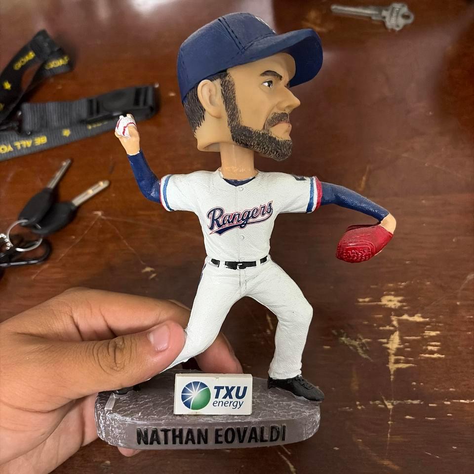 Nathan Eovaldi Texas Rangers Bobblehead 48eb