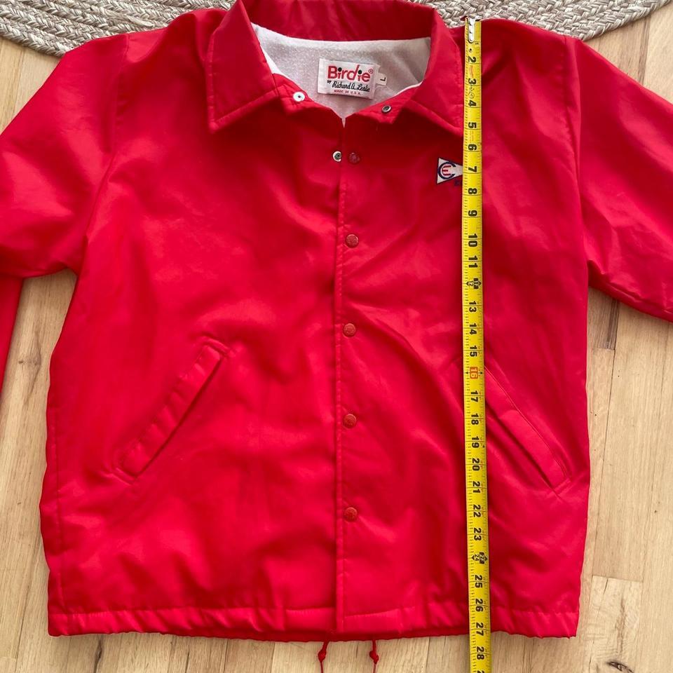 70s Deadstock Red Golf Jacket 6