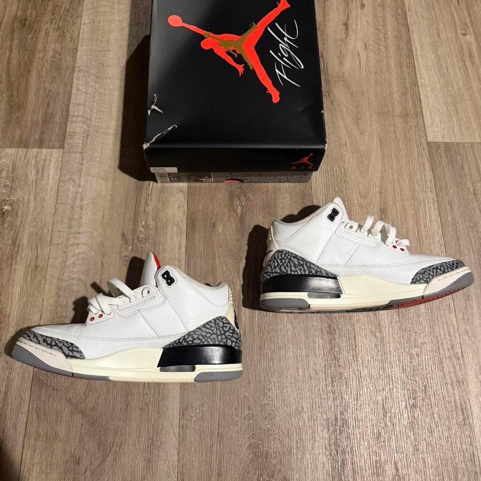 Jordan 3s Retro Color White 24f4 5