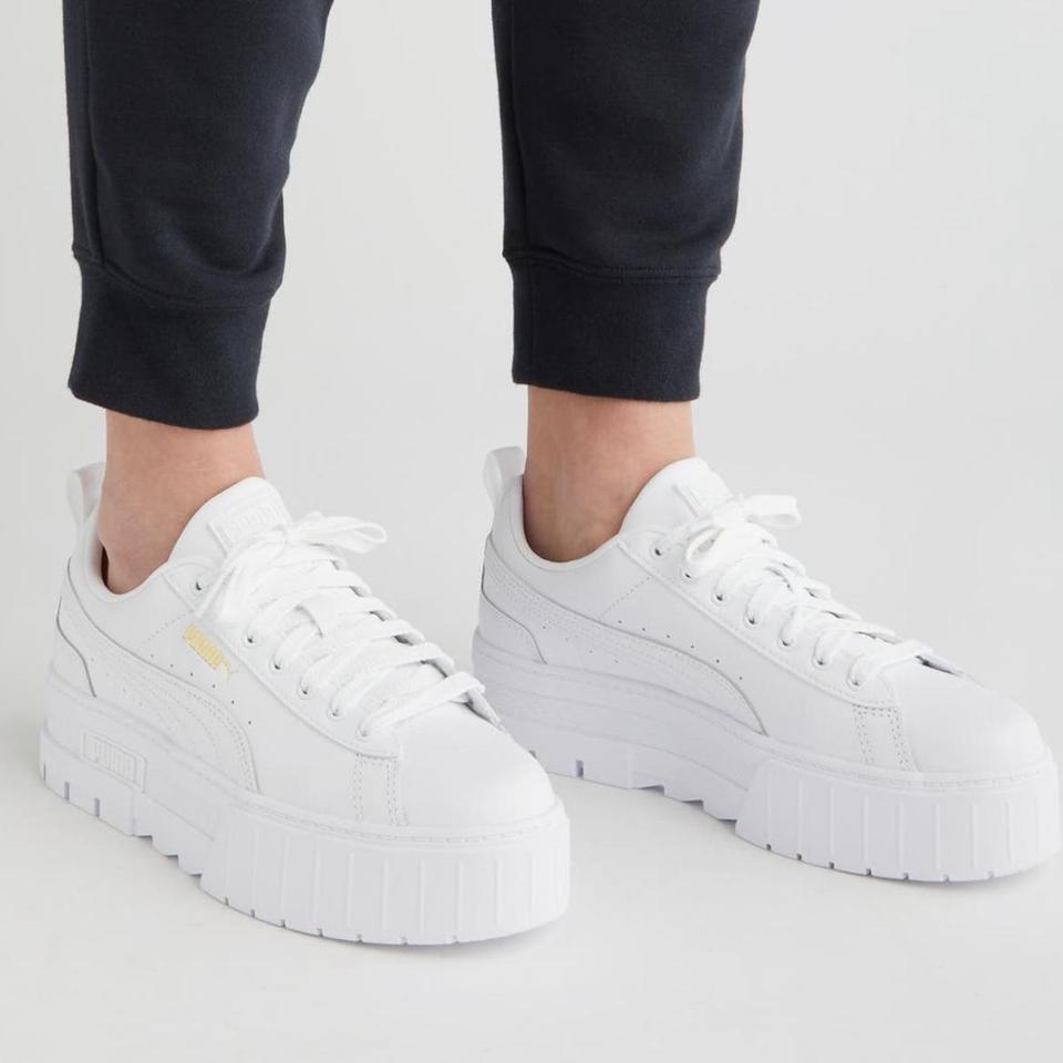 Puma Mayze Classic White Platform