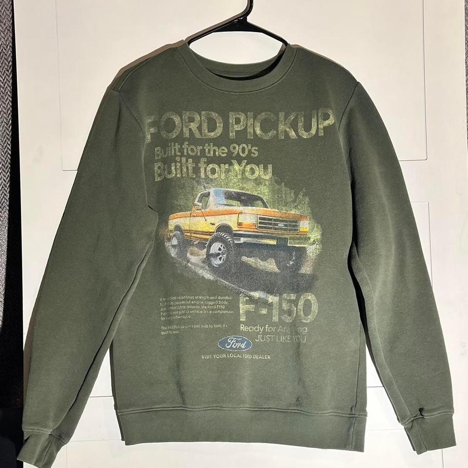 Ford F 150 Green Crewneck Sweatshirt 7af9