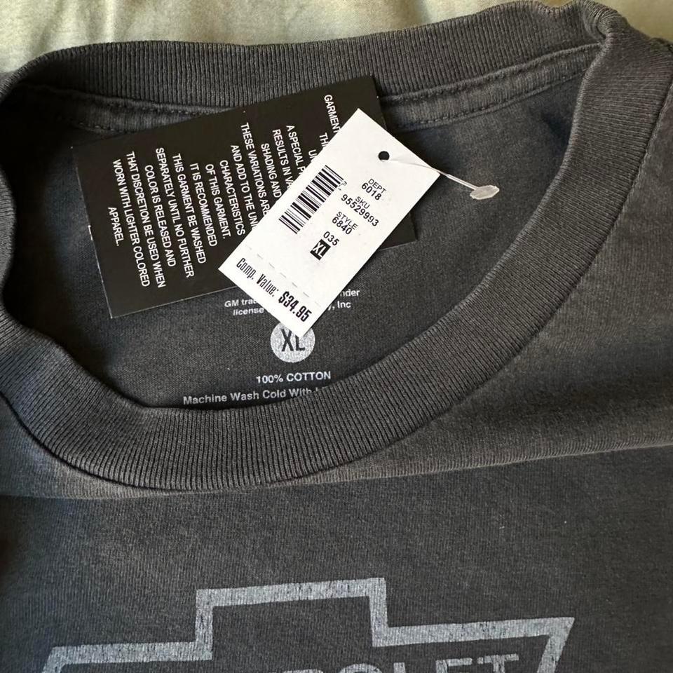 Chevrolet Camaro Black T Shirt Size Fd22 2