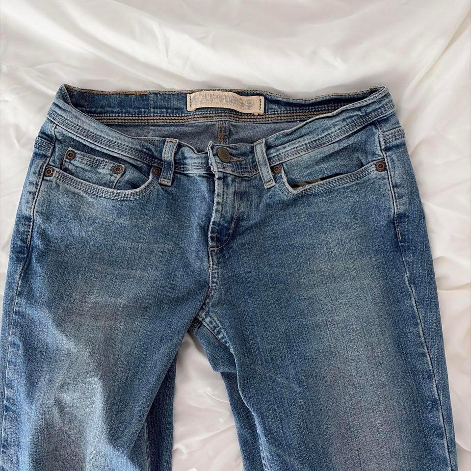 Vintage Low Rise Flare Jeans 4ea0 3