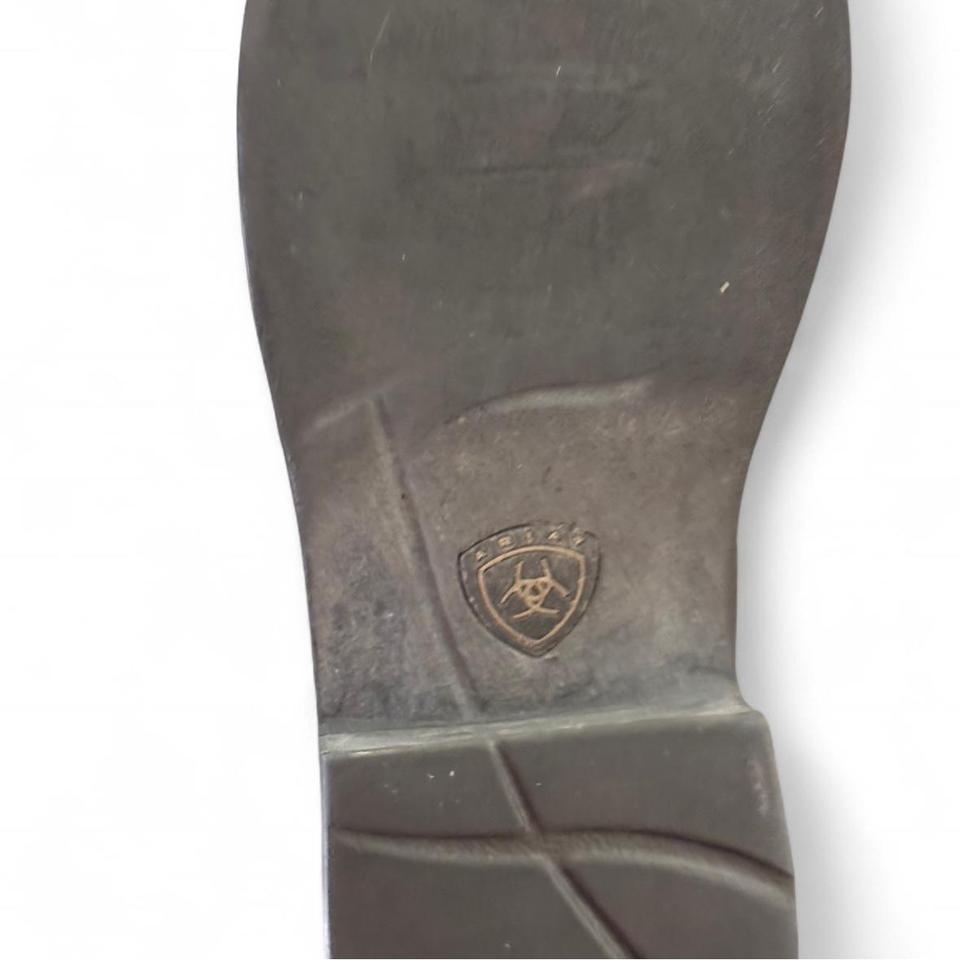 Ariat Brown Leather Cowboy Boots 3