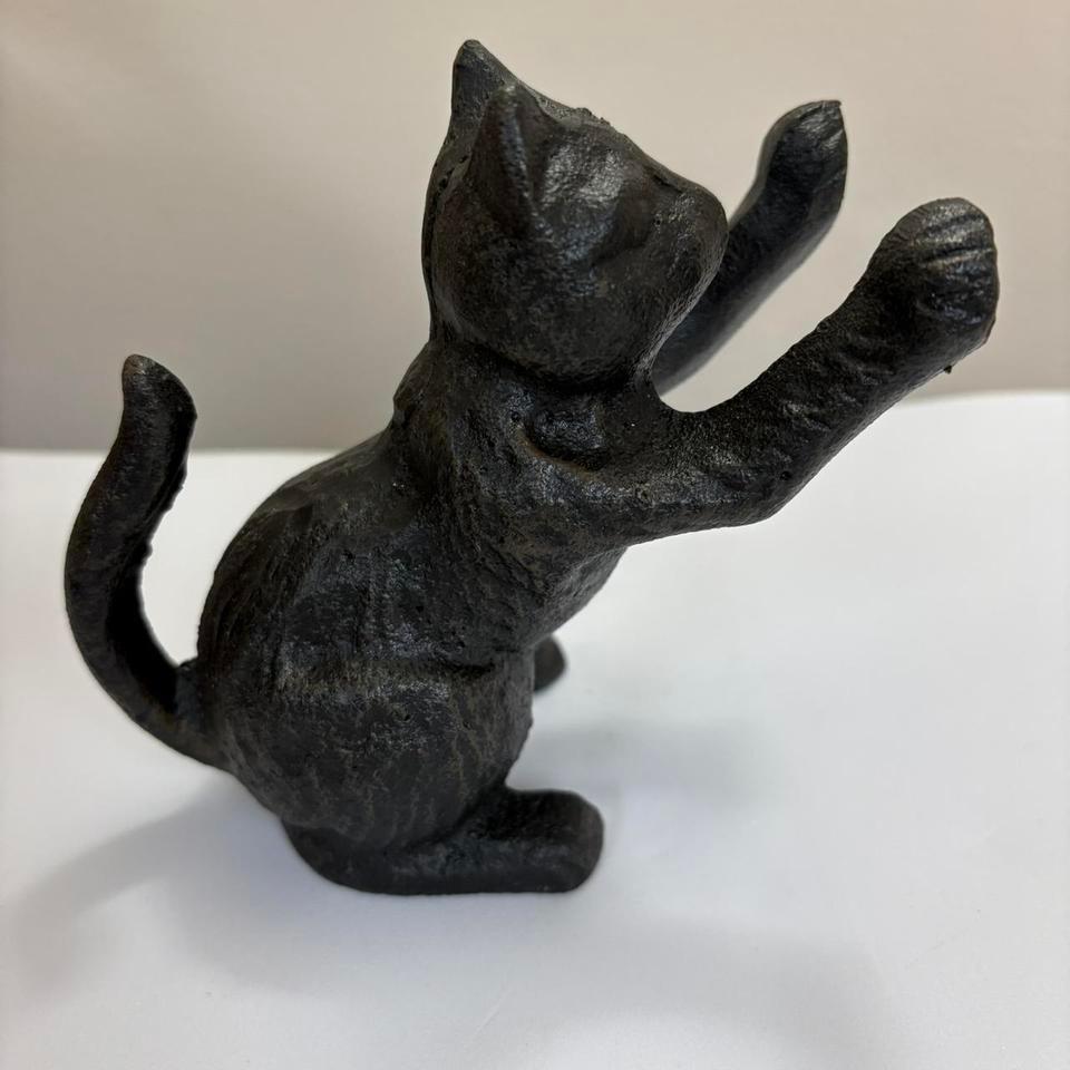 Cast Iron Cat Decor A73c 2