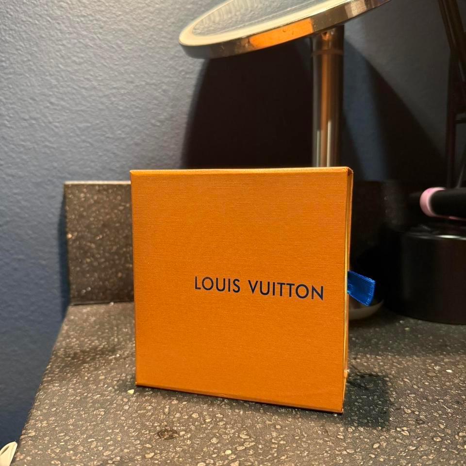 Gold Louis Vuitton Brown Belt 4945 4