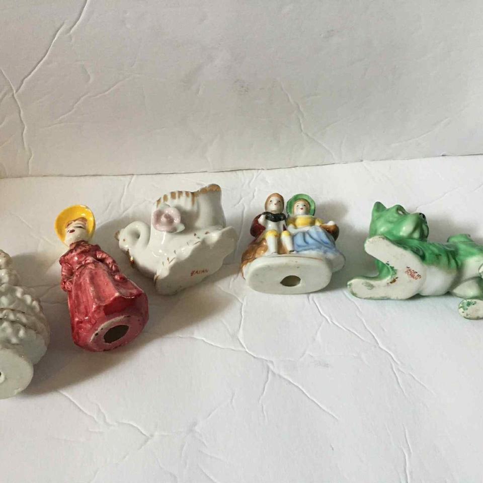 Vtg Lot Of 5 Figurine 6