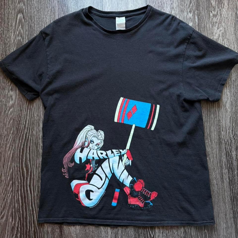 Vintage Y2k Harley Quinn Black 0837