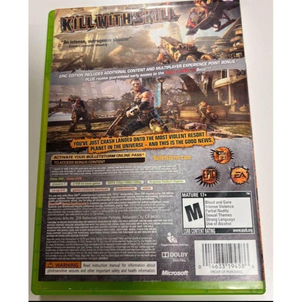 Bulletstorm Epic Edition Xbox 360 3