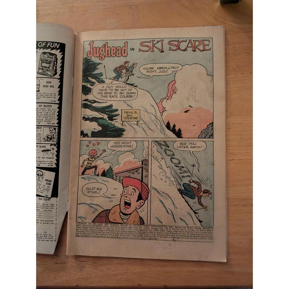 Vintage April 1968 Jughead Archie 7