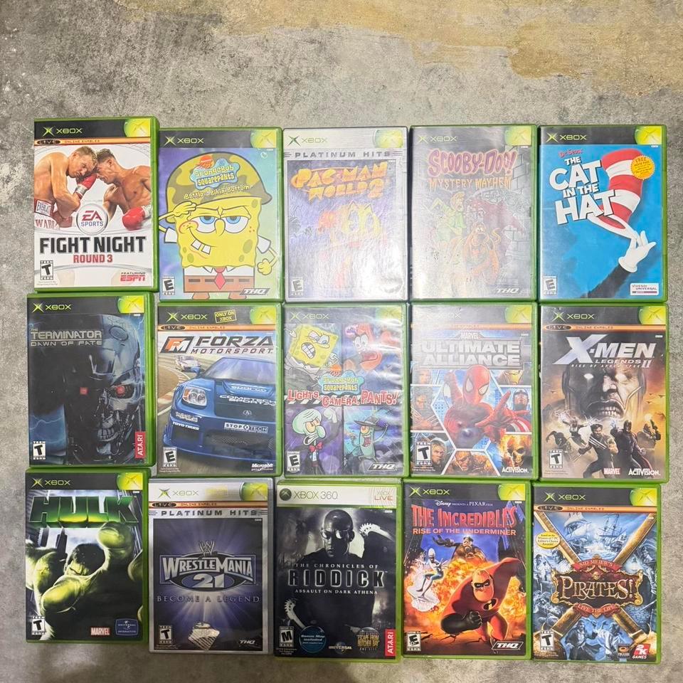 Original Xbox Games And Some C5c3