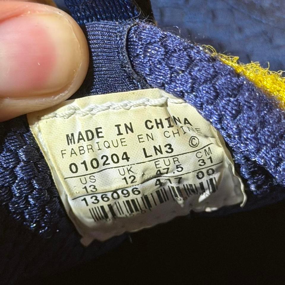 Navy And Yellow Michiganjordans Size 2aa2 7