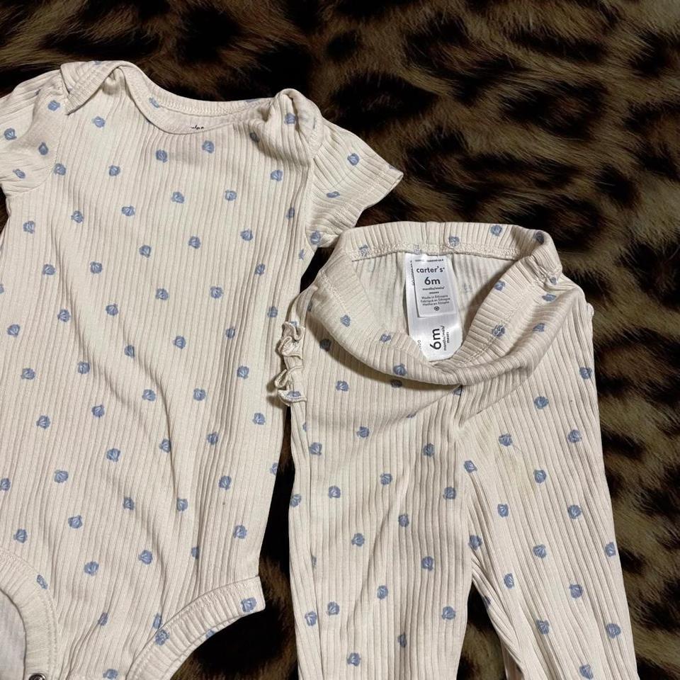 Carters 3 6 Month Bluewhite Shell 5680 2