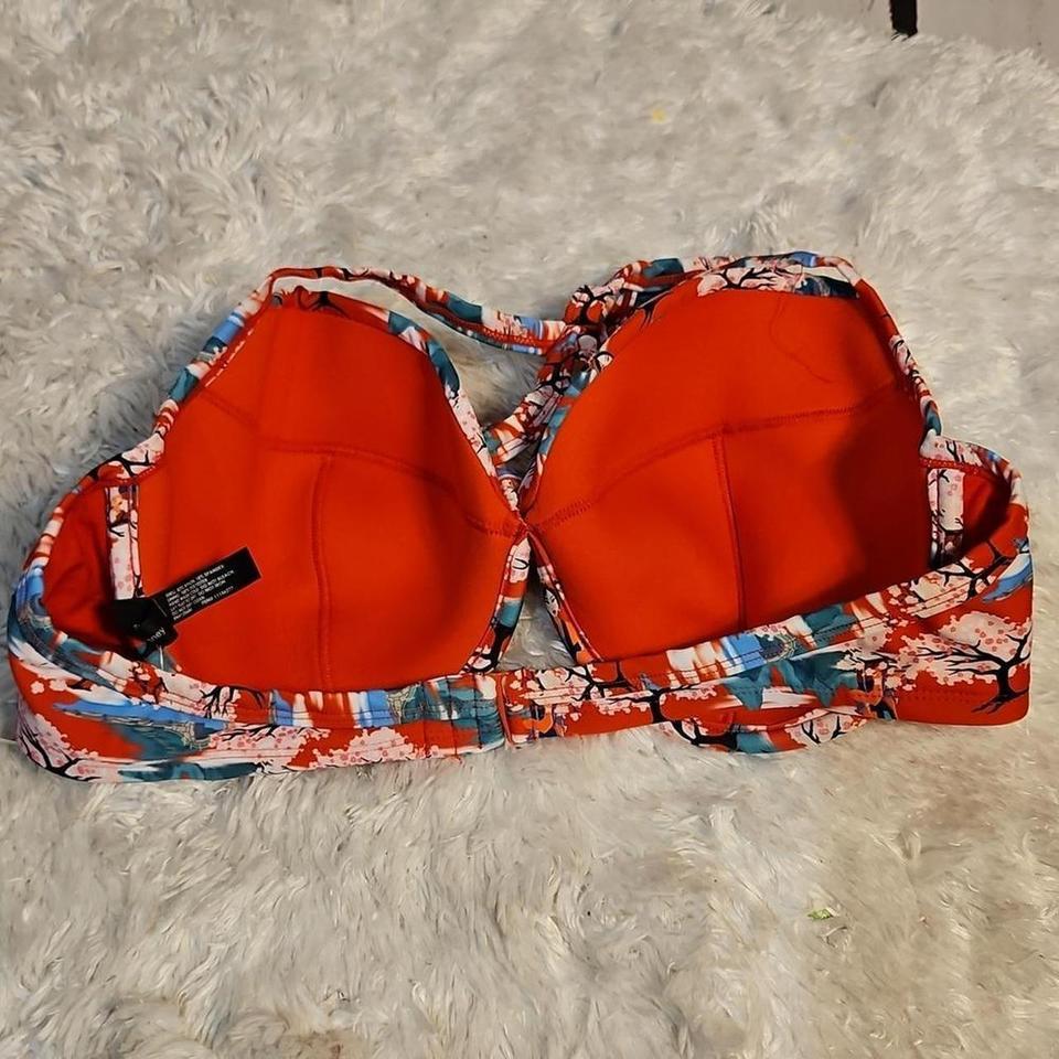 Disney Red Floral Bikini Set De9e 4