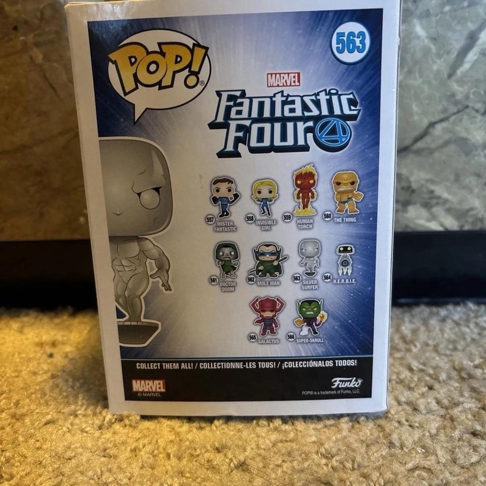 Silver Surfer Funko Pop 563 D1b0 2