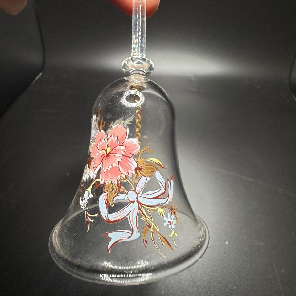 Vintage 475 Hand Painted Glass C4ab 2