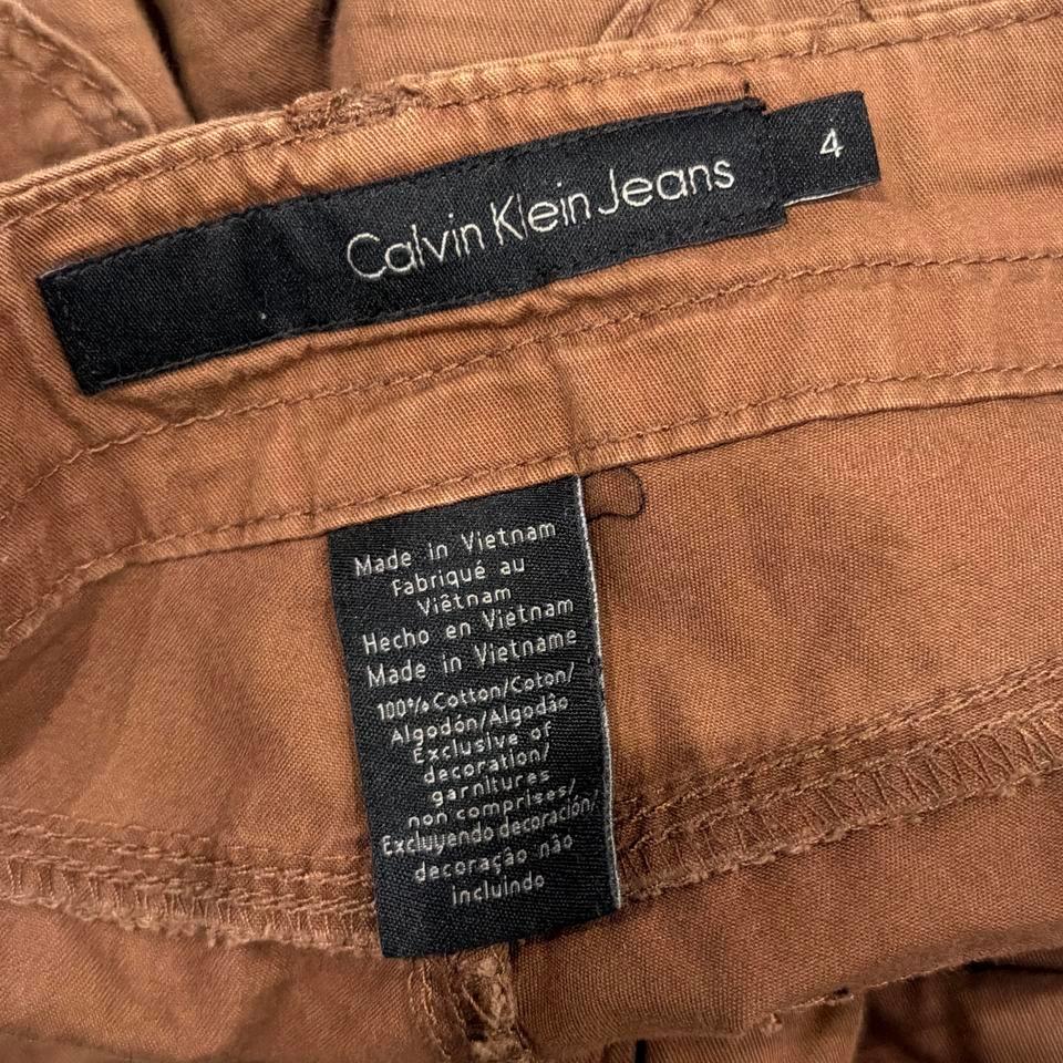 Calvin Klein Brown Cargo Shorts Ae0a 3