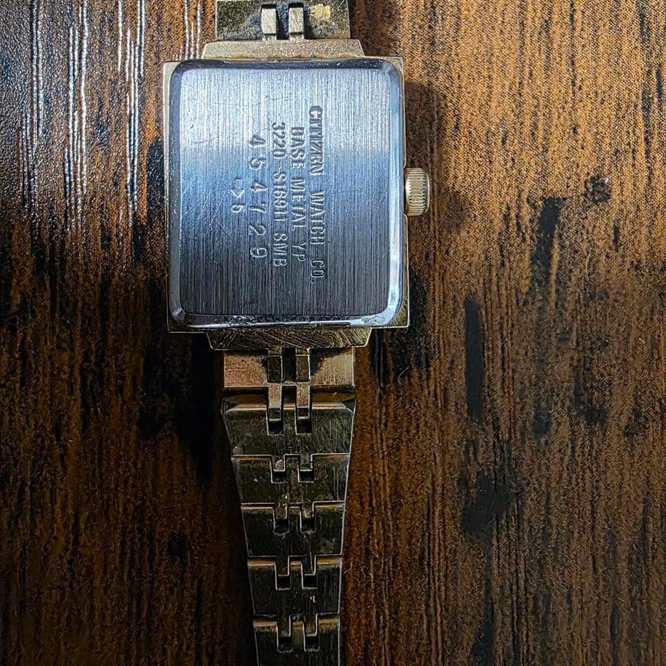 Vintage Citizen Gold Watch With 24a5 3