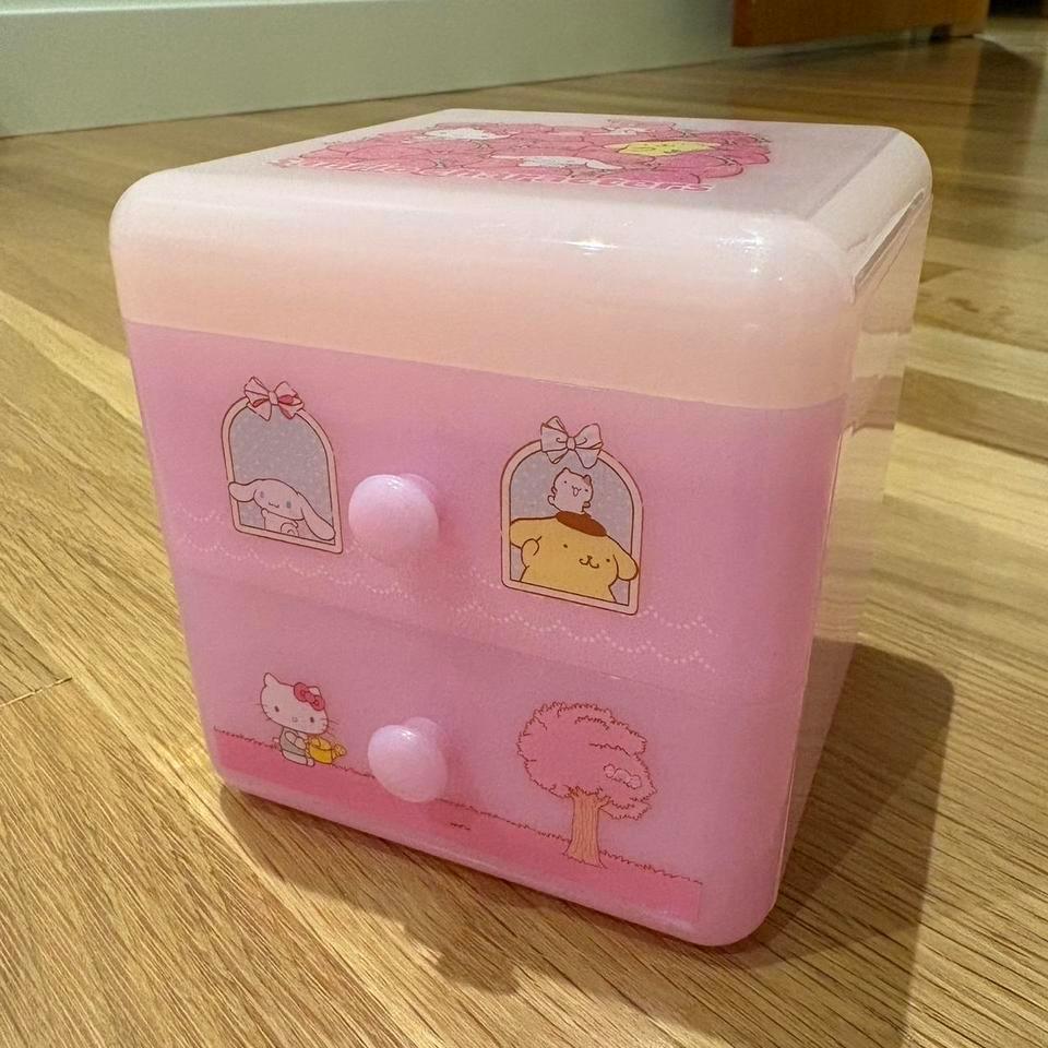 Sanrio Pink Drawer Storage Box B447