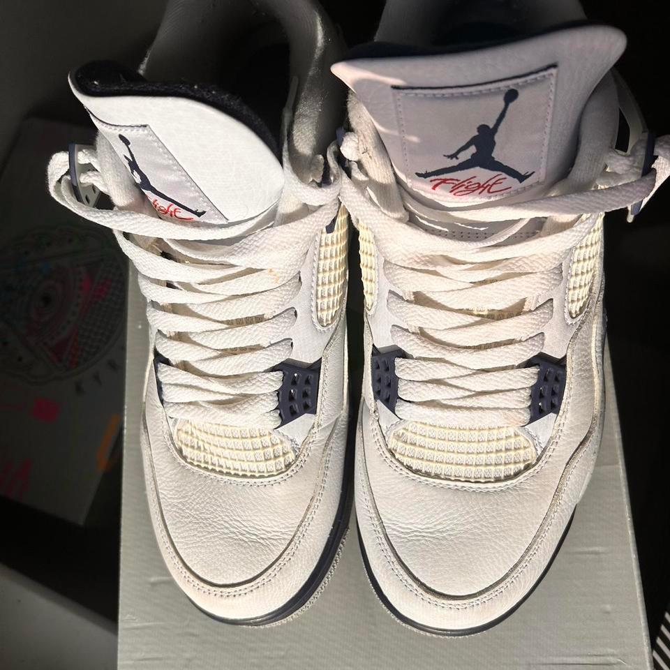 Jordan 4 Midnight Navy Good 807f 4