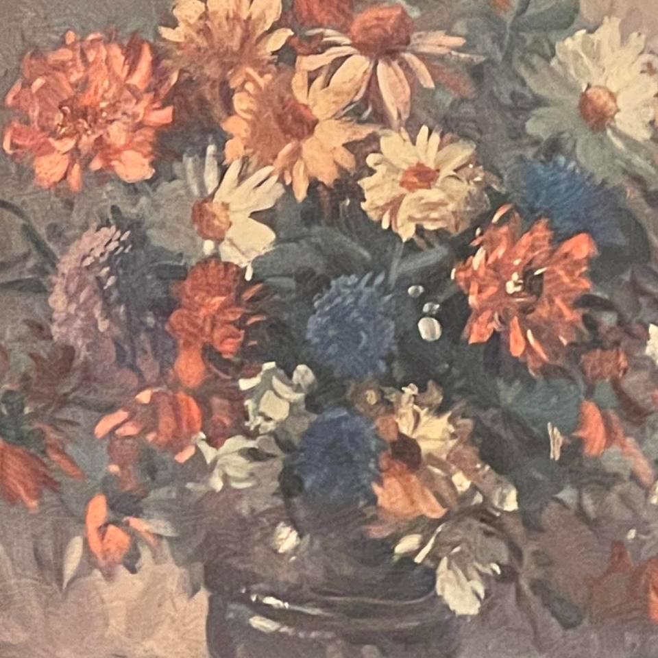 R Colao Flower Vintage Lithograph Cfa4 2