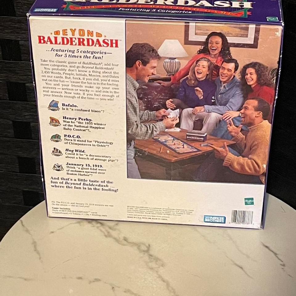 Parker Brothers Hasbro Beyond Balderdash 8f0a 7
