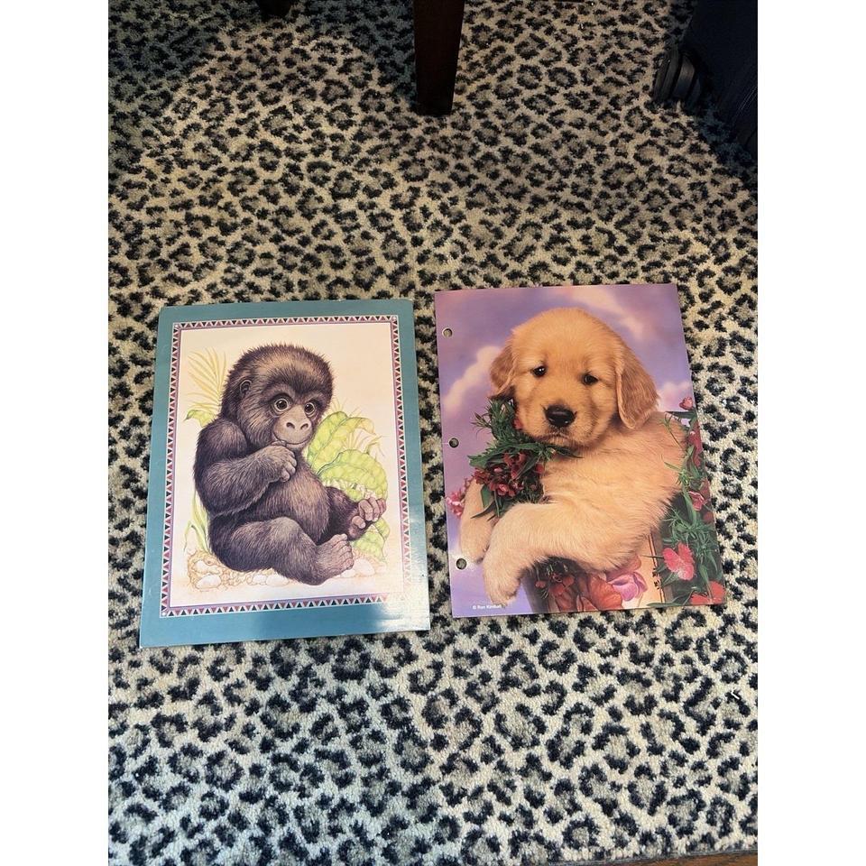 Lot 2 Vintage Animal File Dae3 6