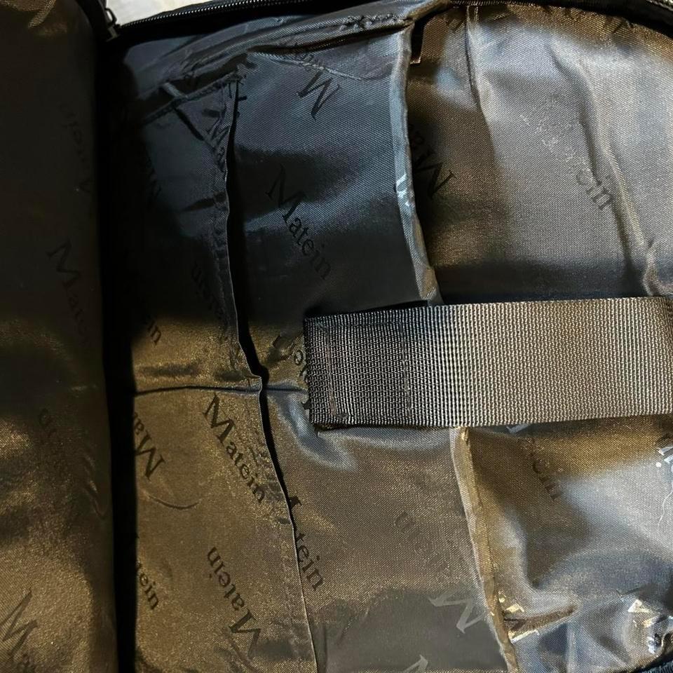 Black Travel Tech Backpack With B6c6 3