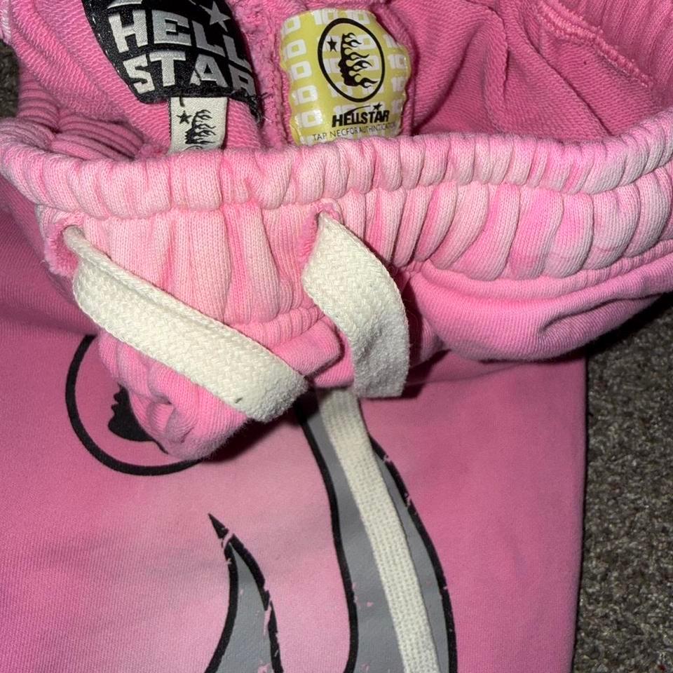 Pink Hellstar Hoodie Sweat F816 6