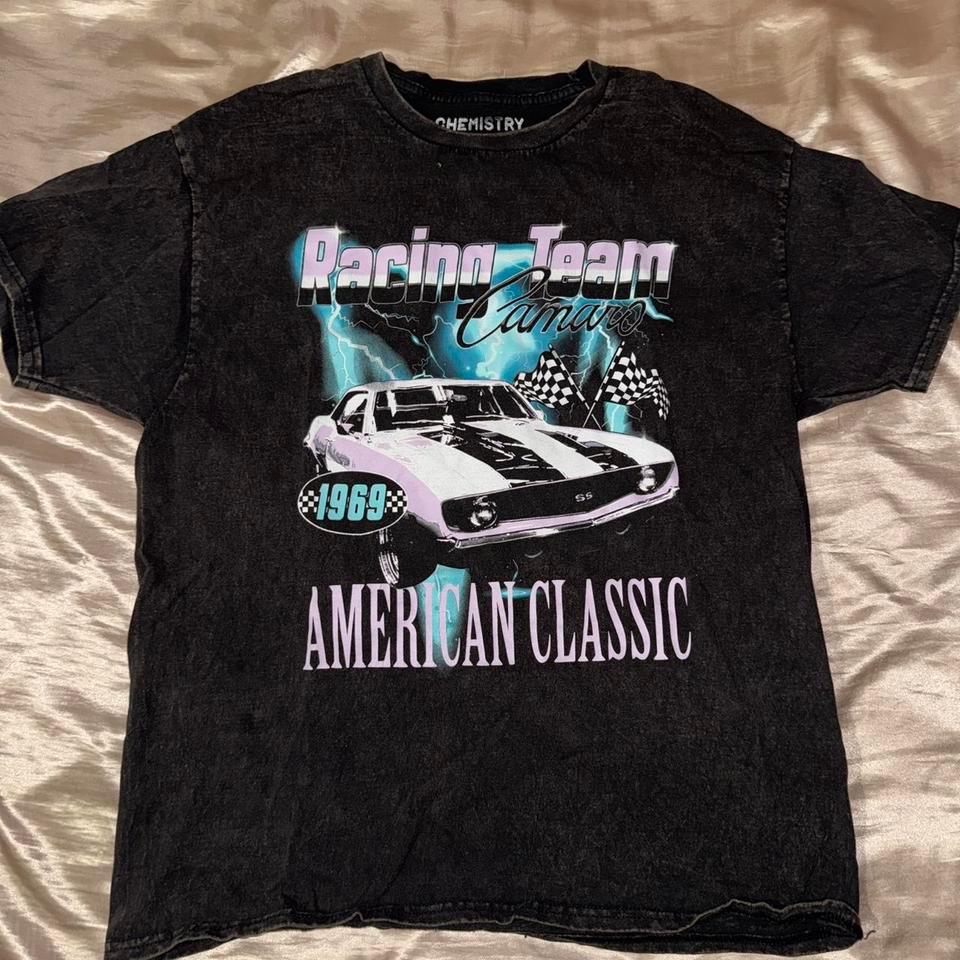 Black Vintage 90s Camaro Tee C7d6
