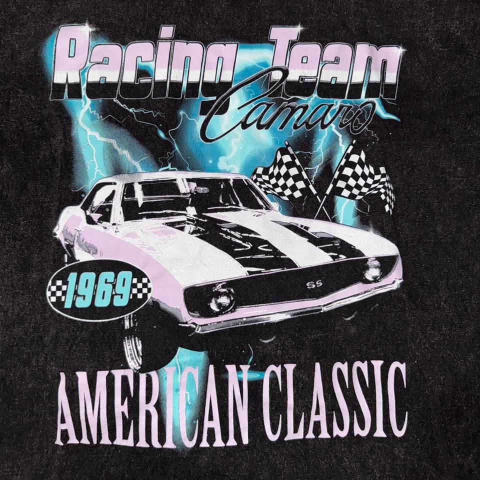 Black Vintage 90s Camaro Tee C7d6 2