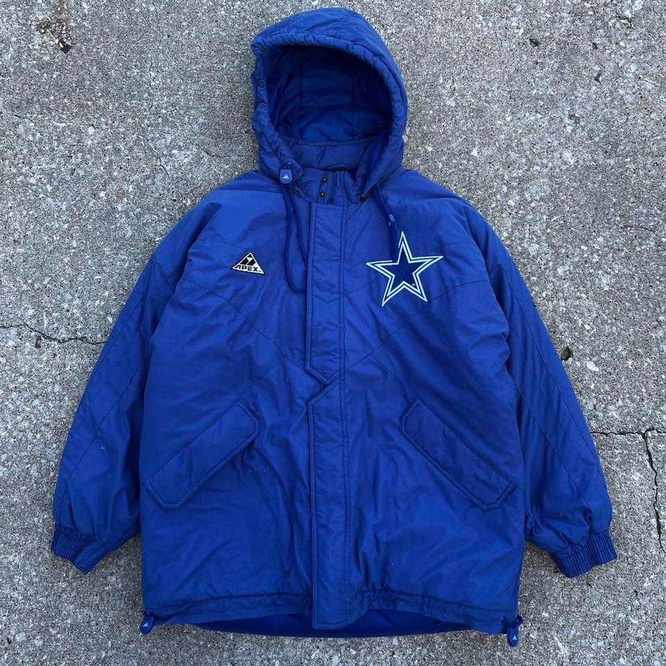 Vintage Apex One Cowboys Puffer Ea06