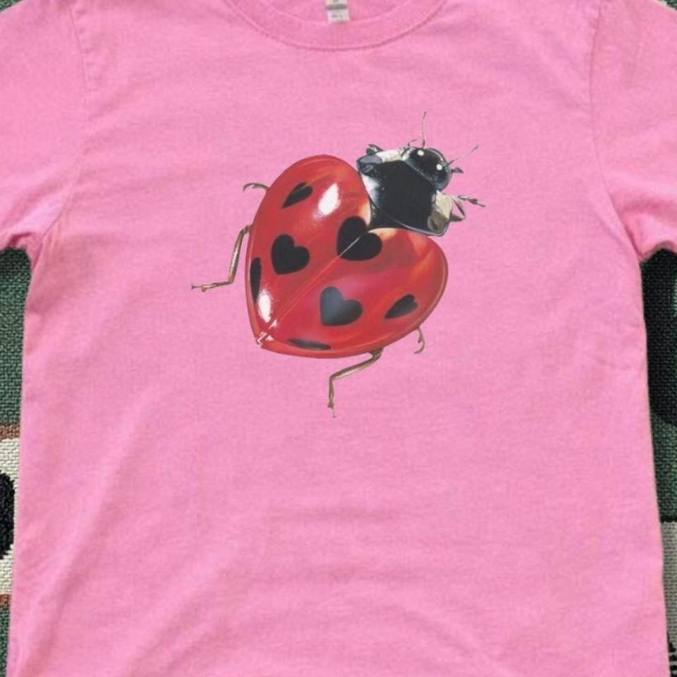 Pink Ladybug Graphic Tee Ladybug 2f86 2