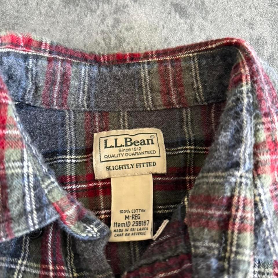 Ll Bean Flannel Button Down 58e4 3