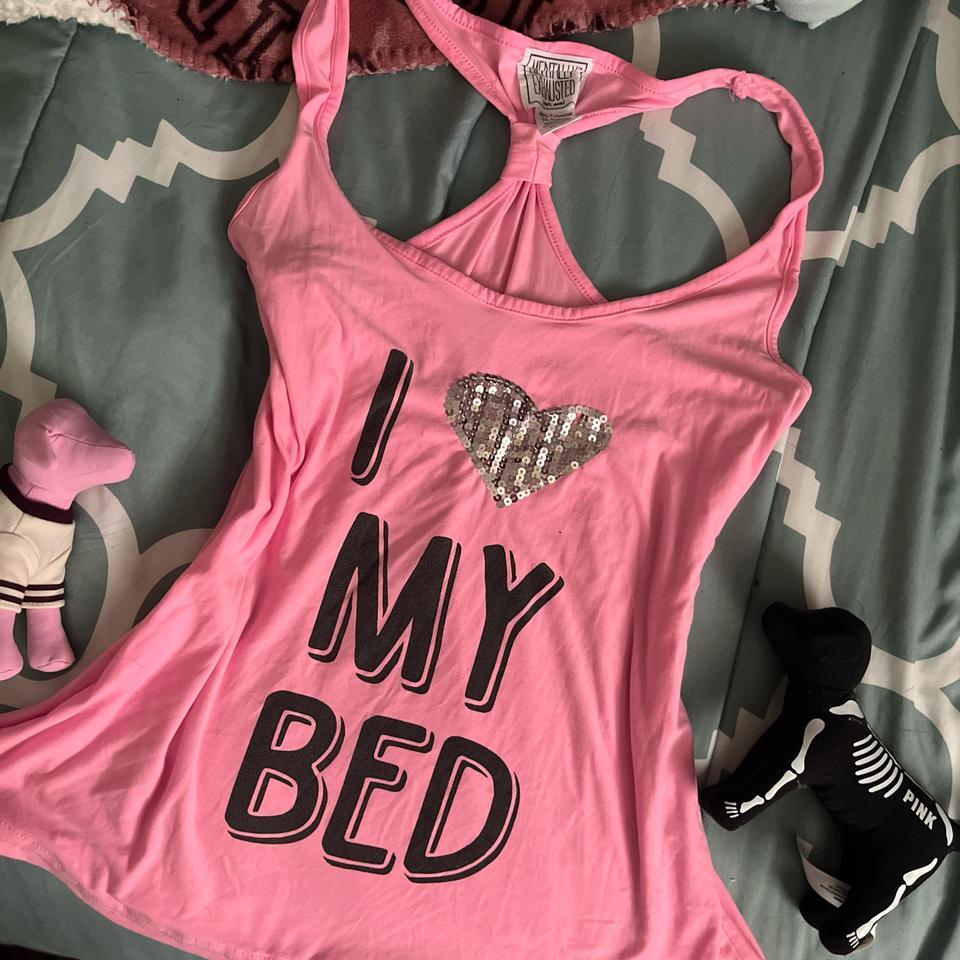 Y2k Sequins Pink Top Brand