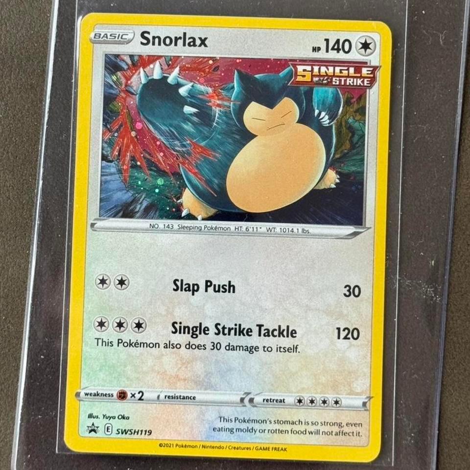 Snorlax Cosmo Holo Bba0