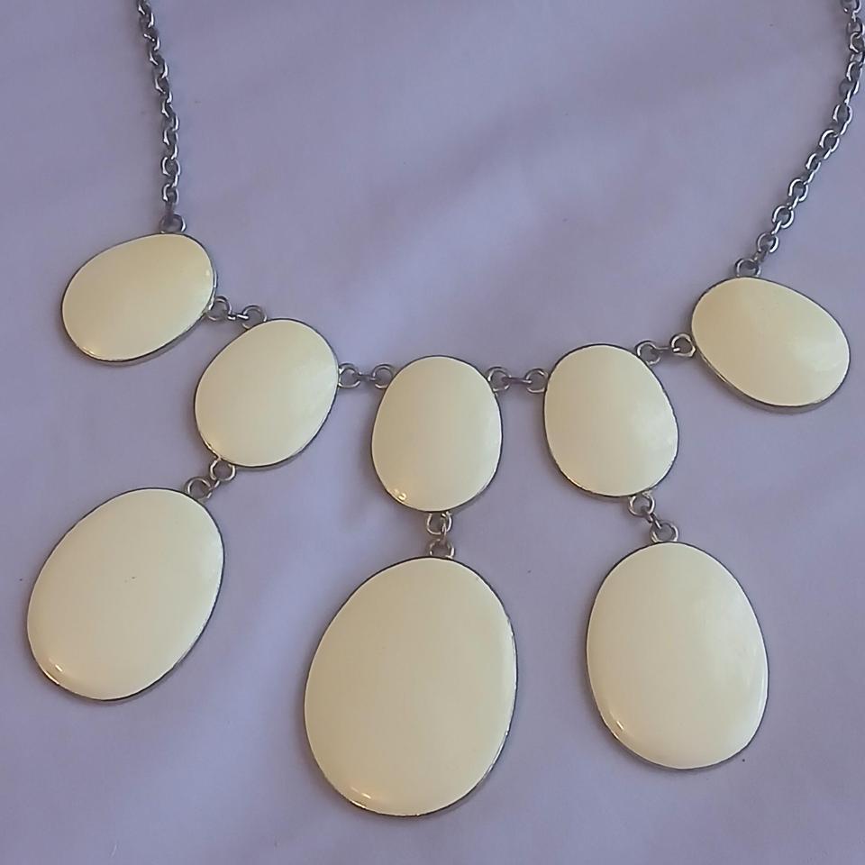 Loose Elegant Cream Necklace Perfect 6c3c